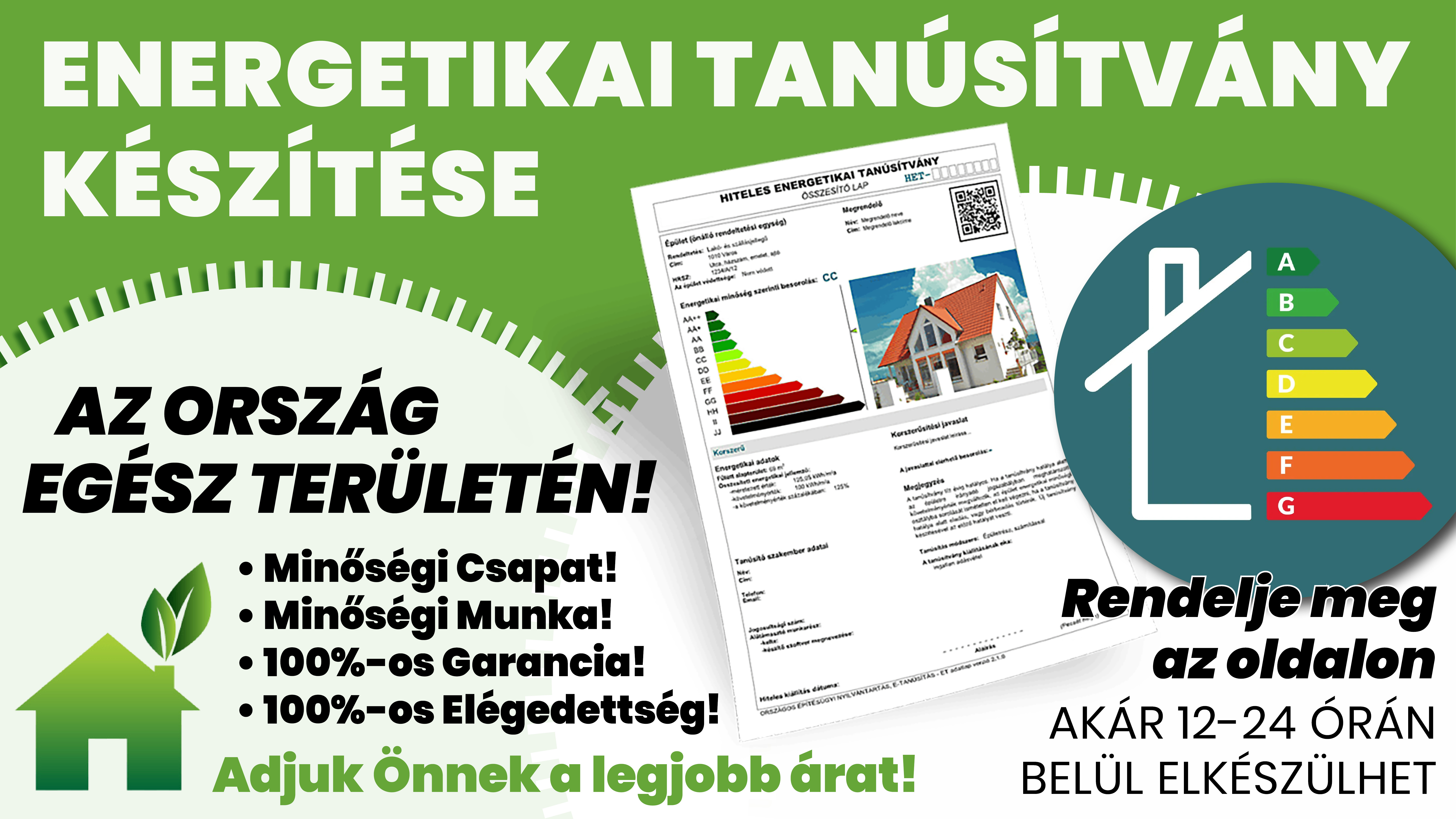 Energetikai tanúsítvány