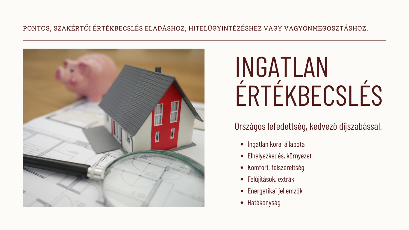 Ingatlan értékbecslés