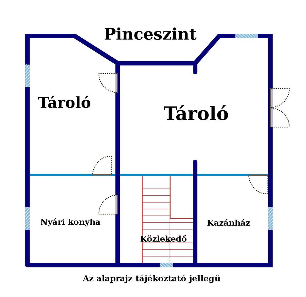 David_pinceszint_alaprajz
